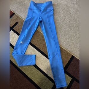 Under Armour Electric Blue Compression leggings size xs nwt